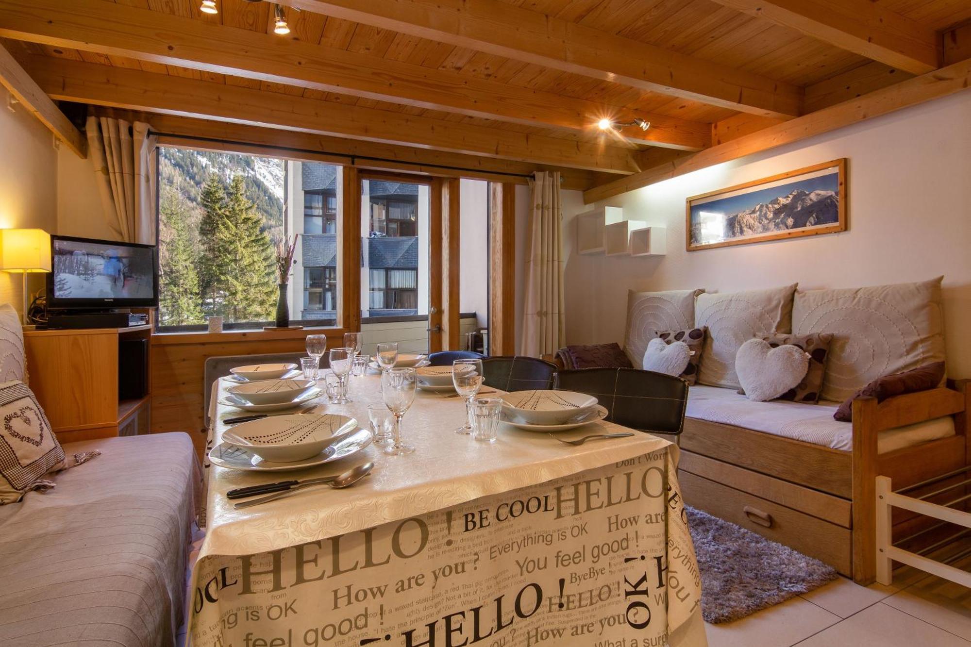 Residence Grand Roc - Campanules 125 Happy Rentals Chamonix Ngoại thất bức ảnh